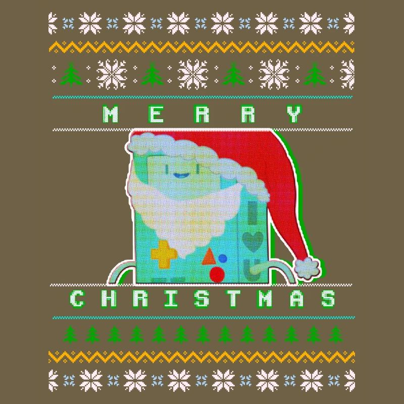 Joyeux Noël Pixel Santa « Pull de Noël moche »
