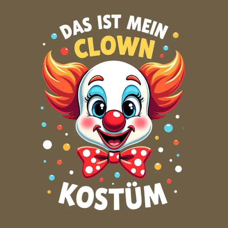 Déguisement de clown de carnaval Carnaval Carnaval