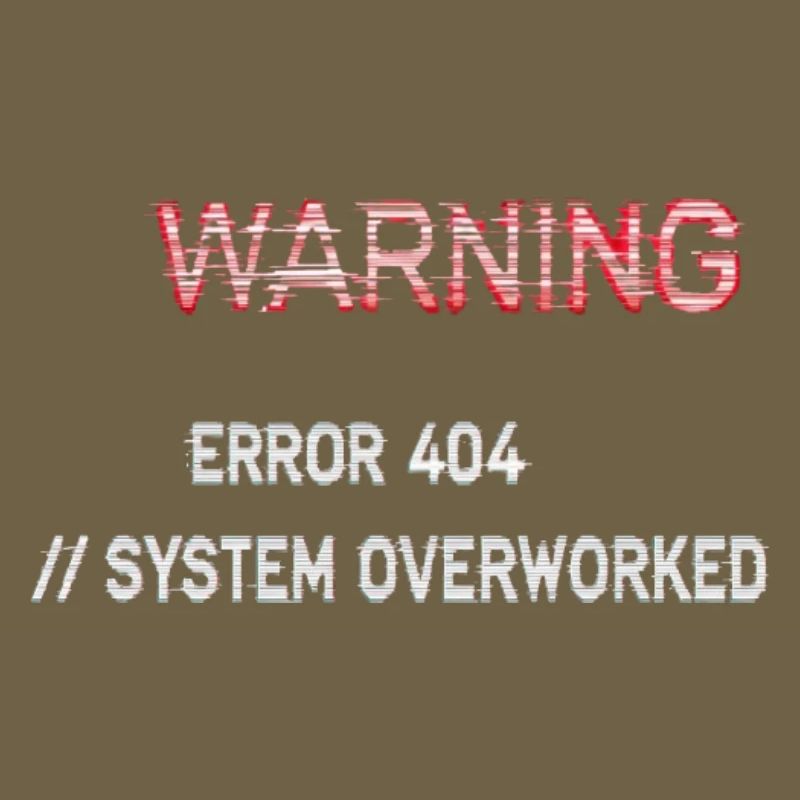 Fehlerwarnung – Systemfehler 404