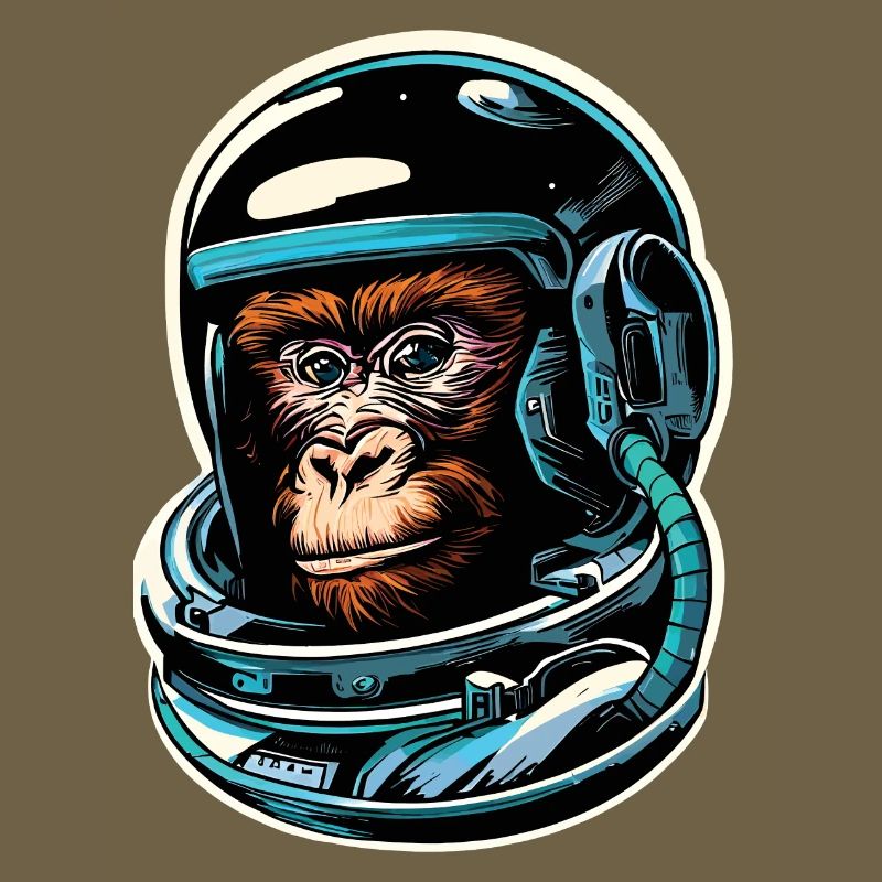 Weltraum-Affe