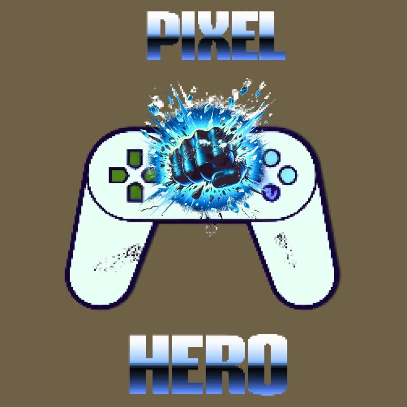 Pixel Hero - Retro Gaming Controller