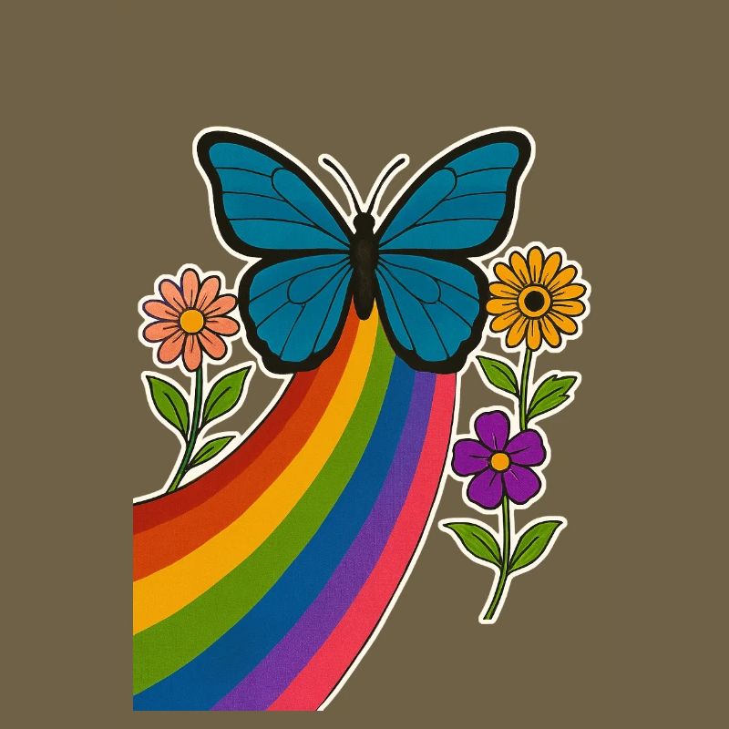 Rainbow Butterfly