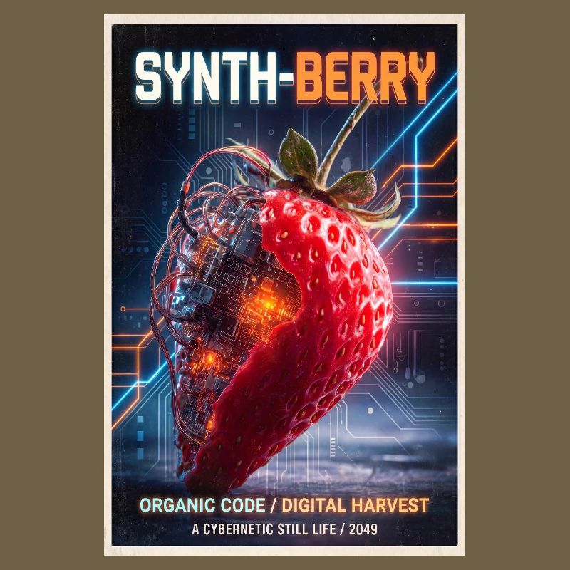 Synth-Beere: Kybernetische Erdbeere