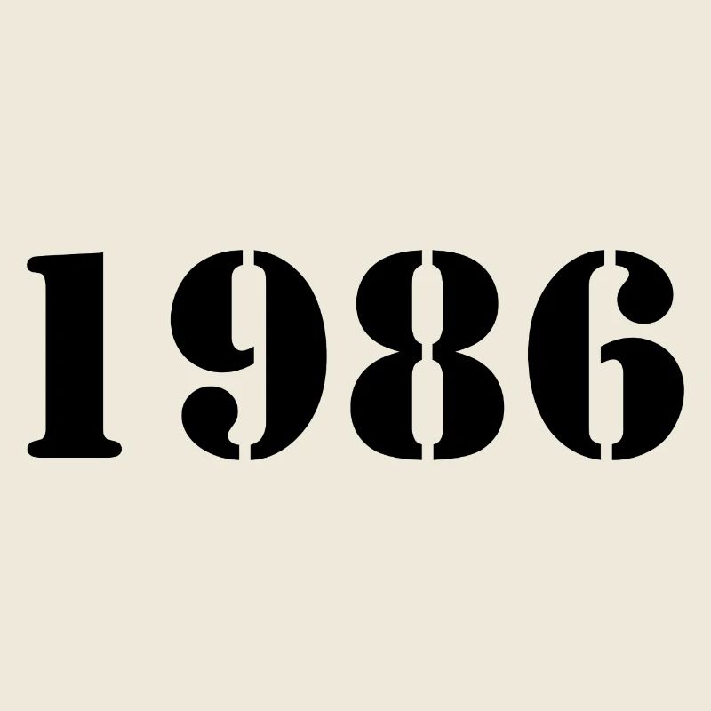 Né en 1986 Année de naissance