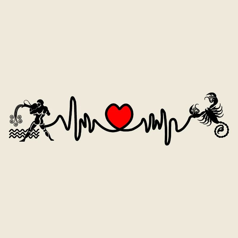 Fréquence cardiaque cardio Verseau Scorpion