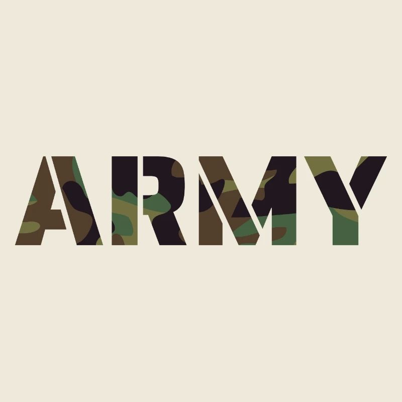 ARMY Text UK Tarnmuster