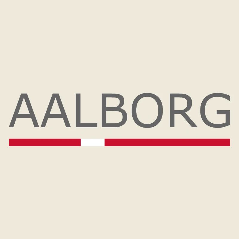 Aalborg - Denmark Flag - Dänemark