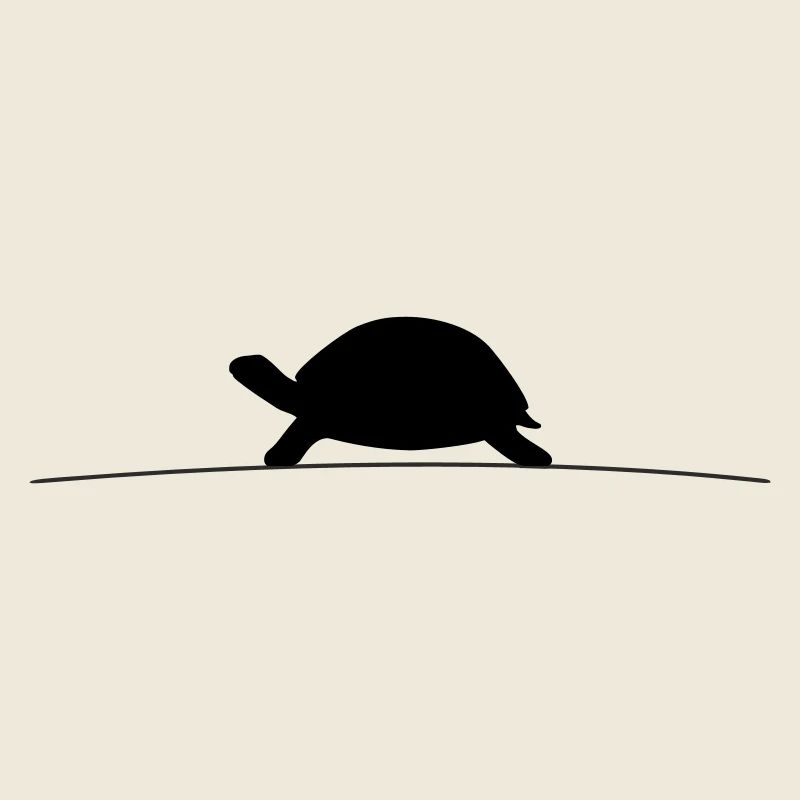 Schildkröte Silhouette