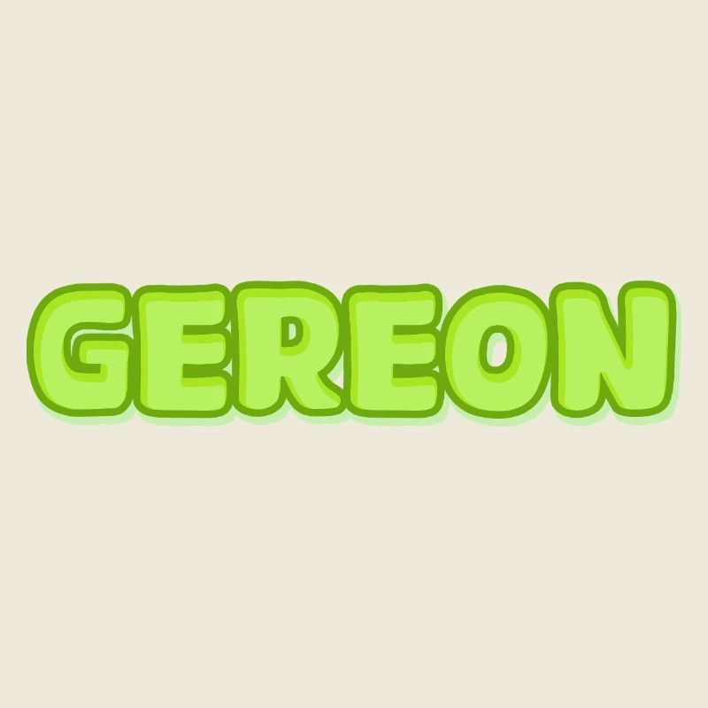 Gereon Neon Bubble Letters