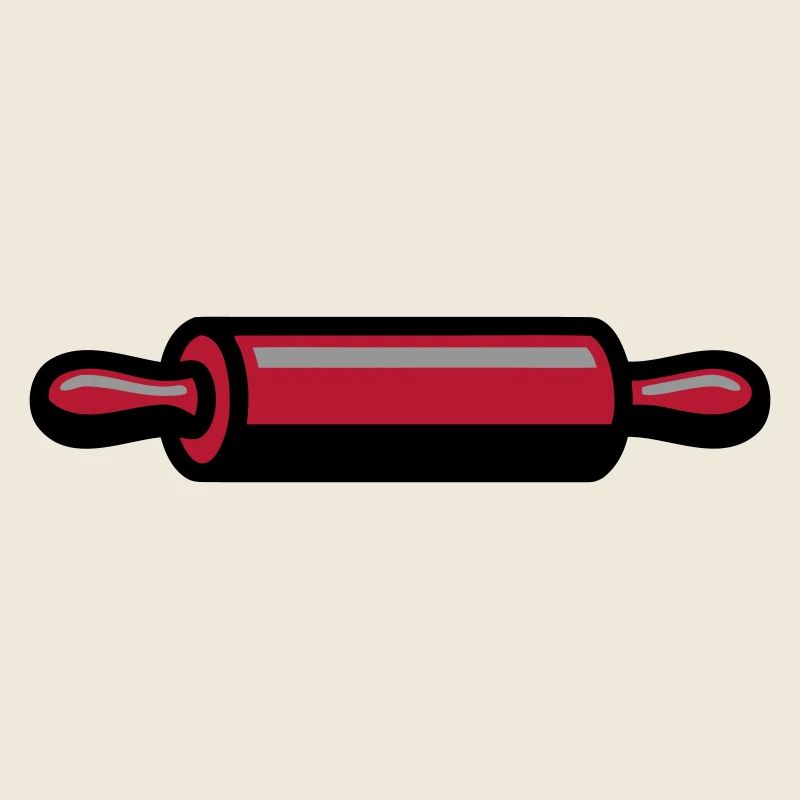 Rolling Pin Baking Baker Confectionery Logo