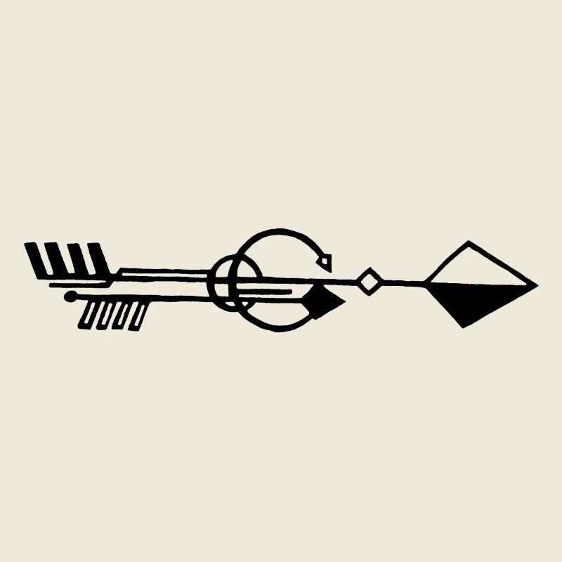 Strange black arrow