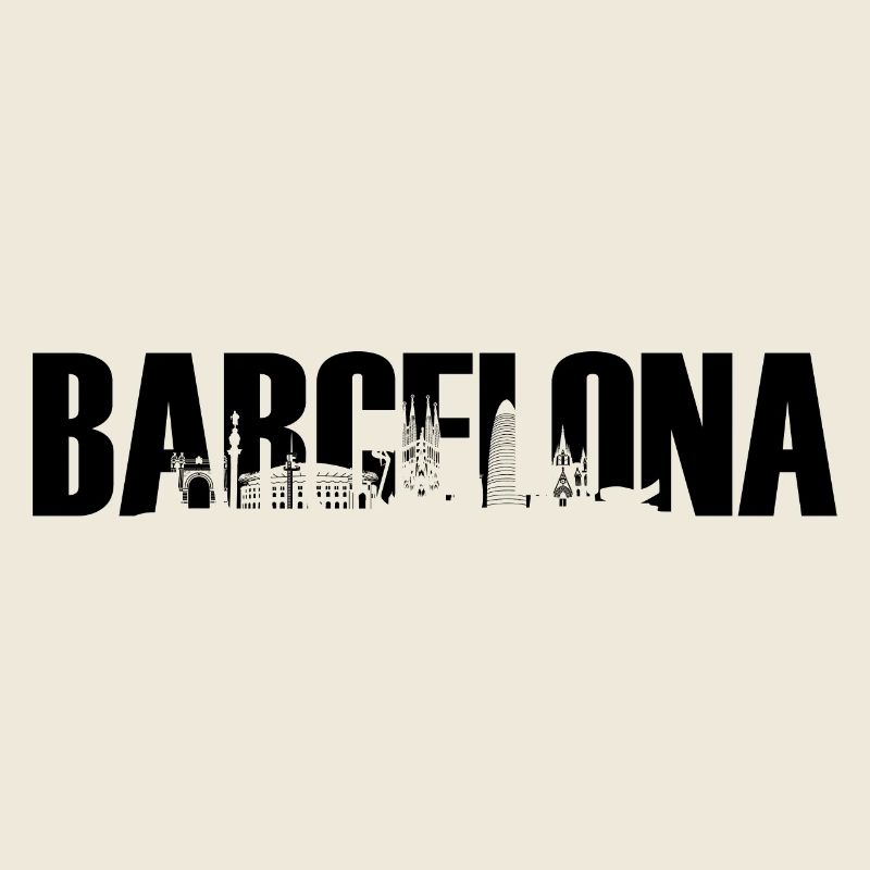 Barcelona Spanien Katalonien Europa Skyline