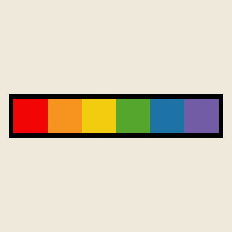 LGBT rainbow schwarz