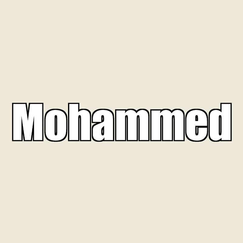 Muhammad - (Menschenname)