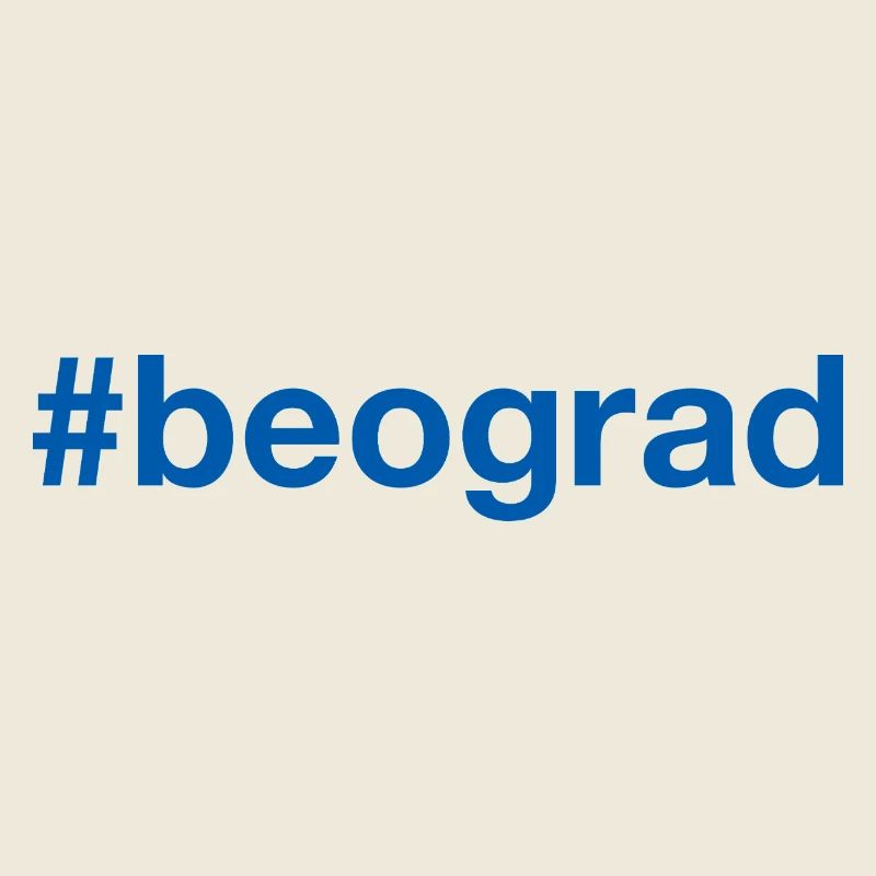 Bégrad Belgrade Serbie Hashtag Serbien