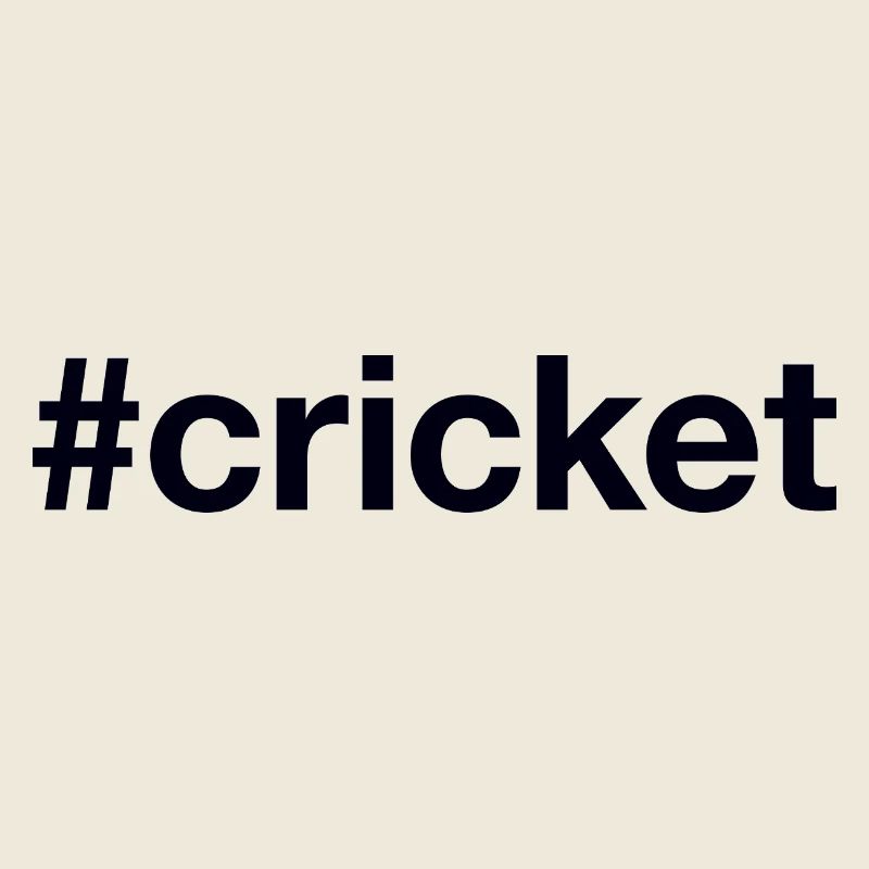 Cricket Hashtag