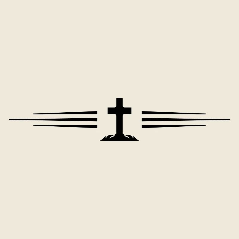 Cross Symbol Line