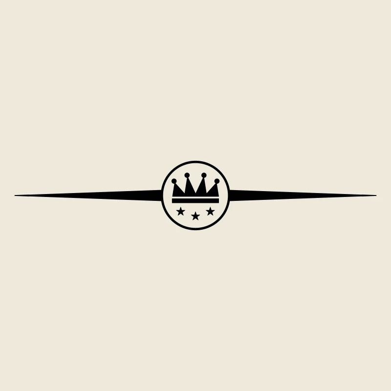 Crown Symbol Line
