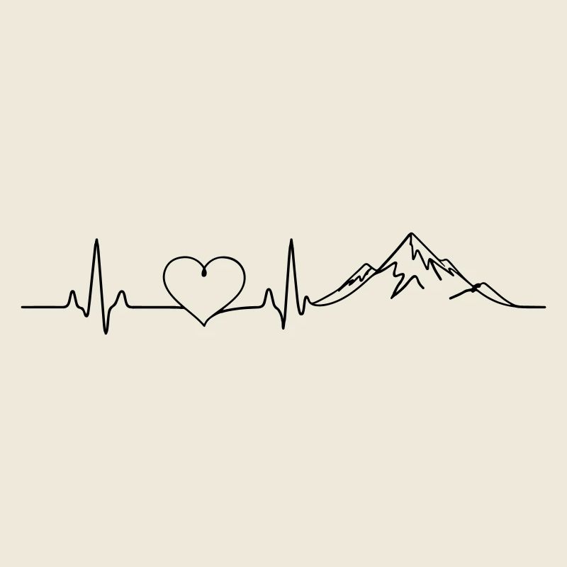 Berge Puls Herz