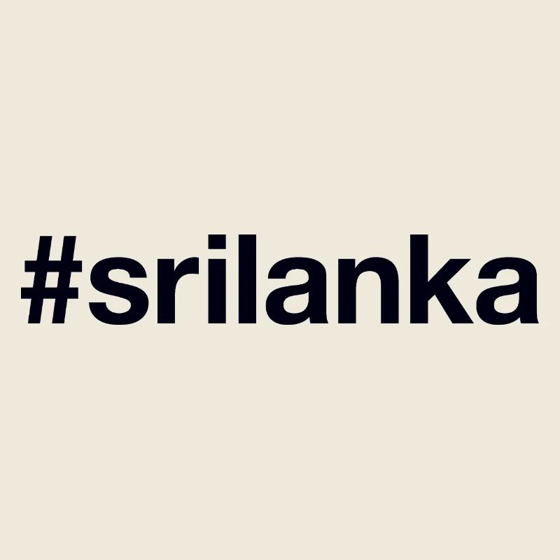 SRI LANKA Hashtag