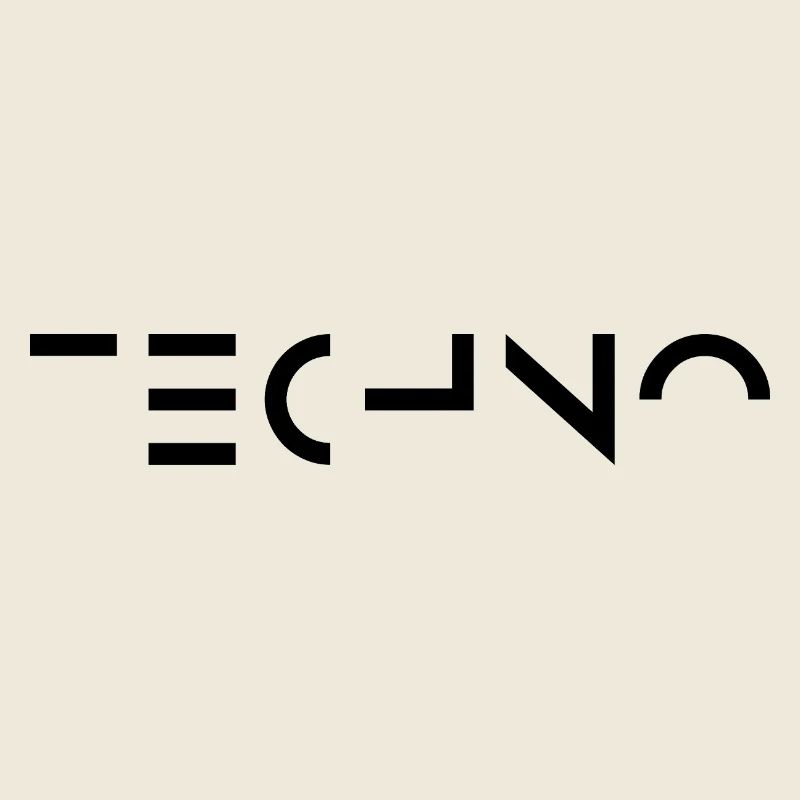 Minimal-Techno-Musik-Logo