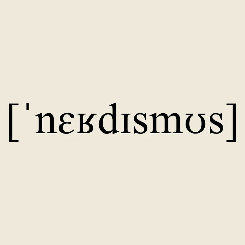 Lautschrift Nerdismus