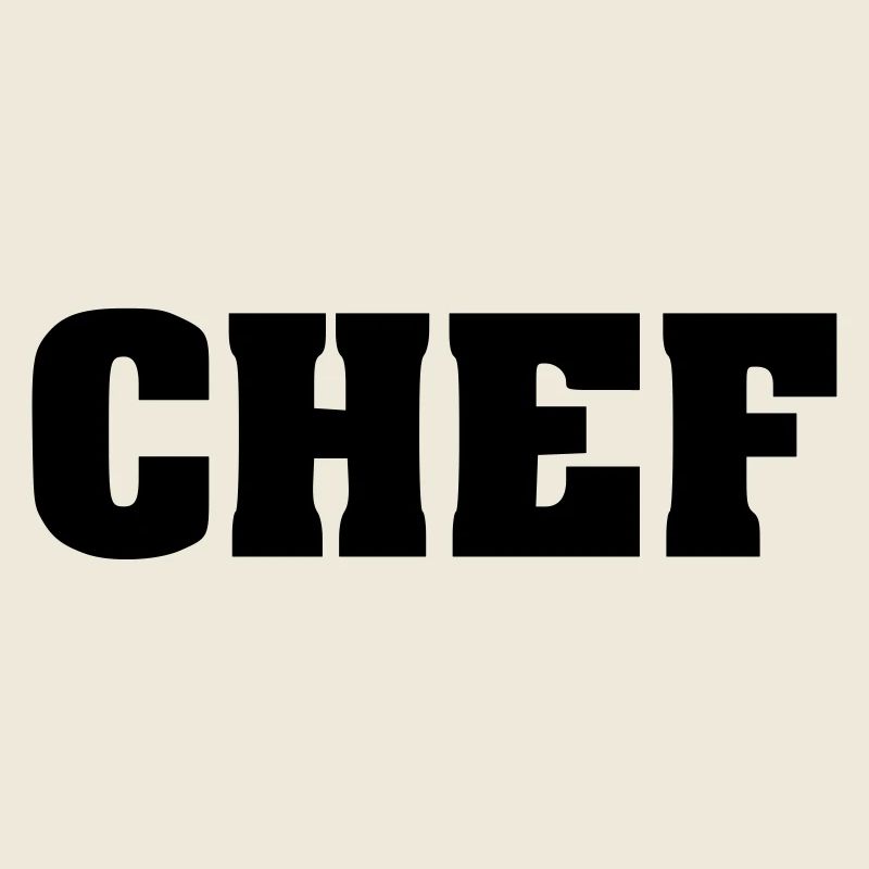 Chef Schriftzug, Boss, Leader, Capo