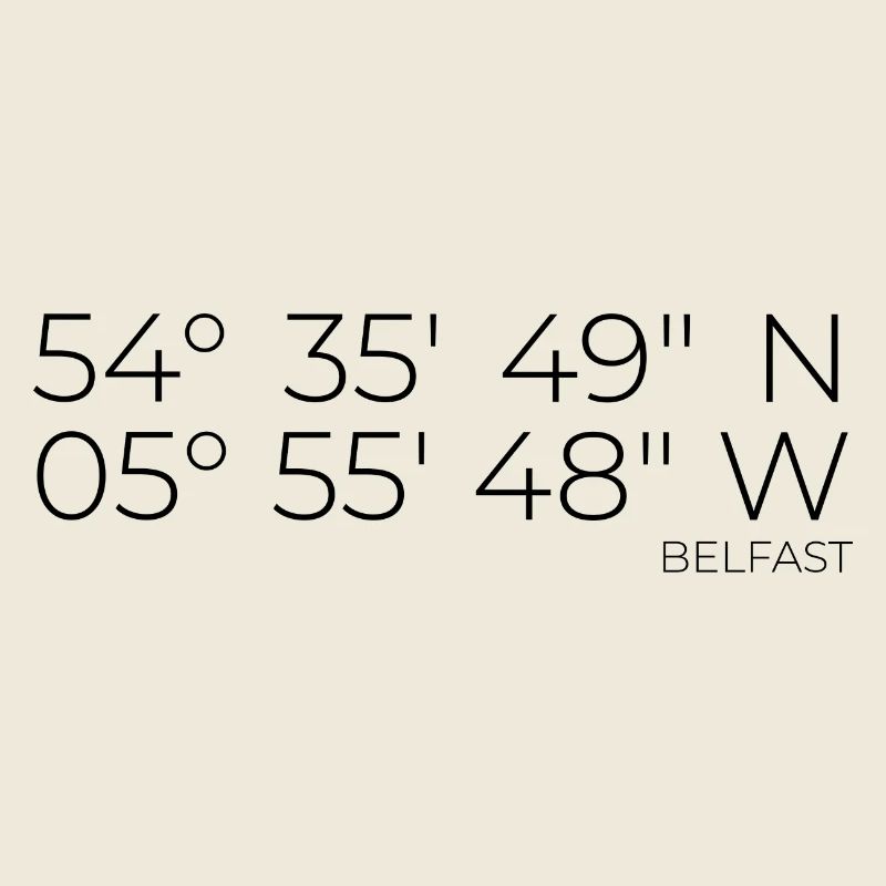 Coordonnées : Belfast, Irlande
