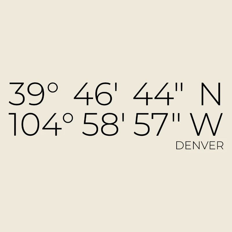 Coordonnées Denver