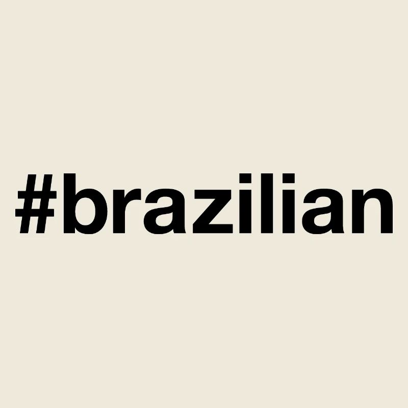 Brésil Brésil Hashtag Je suis brésilien