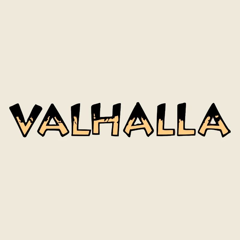 Valhalla Rune Jaune et Noir