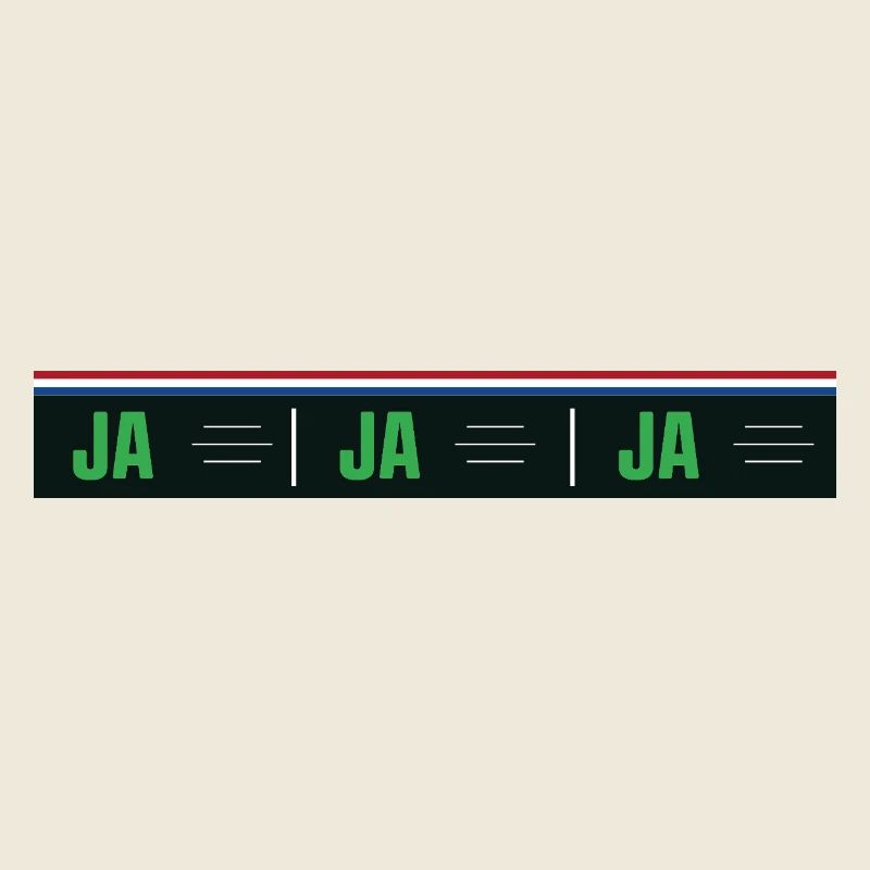 Briefkasten-Aufkleber: Ja, ja.