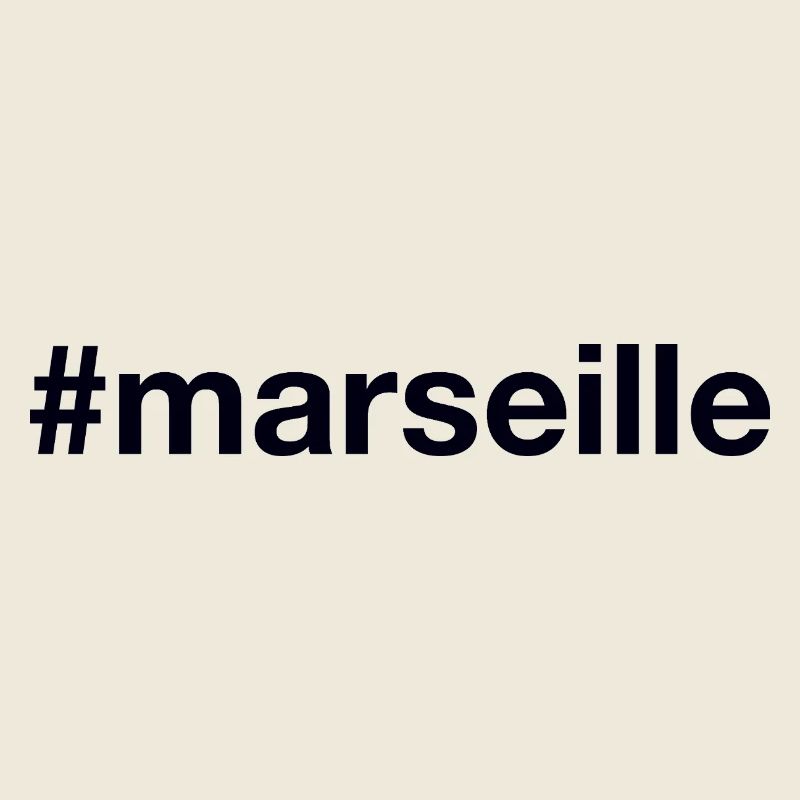 MARSEILLE Hashtag