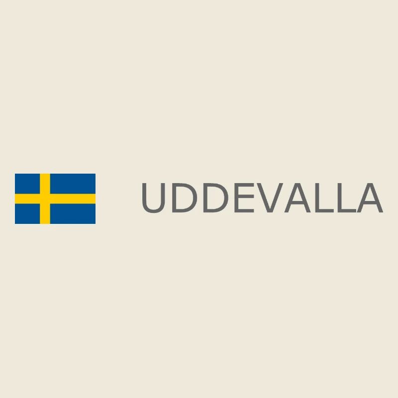Drapeau de la Suède - Uddevalla - Sverige - Schweden