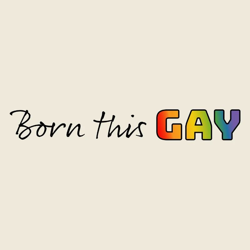 Rainbow born this gay