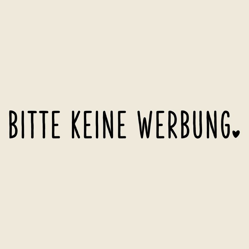 Bitte keine Werbung