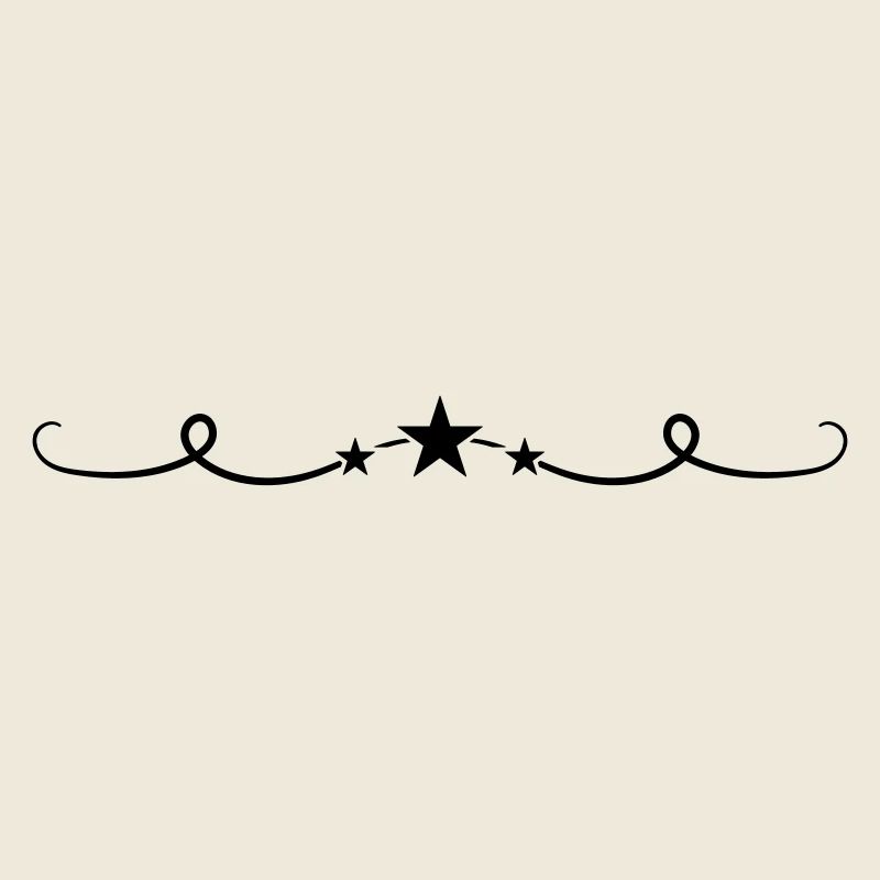 Stern Ornament Linie