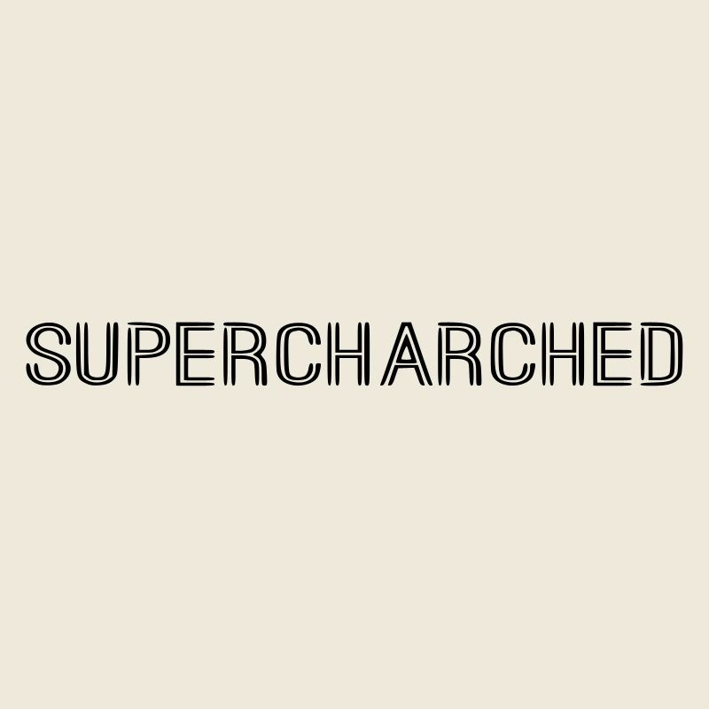 Lettrage SUPERCHARCHED