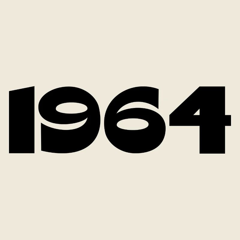 Personalize 1964 60th Birthday Template
