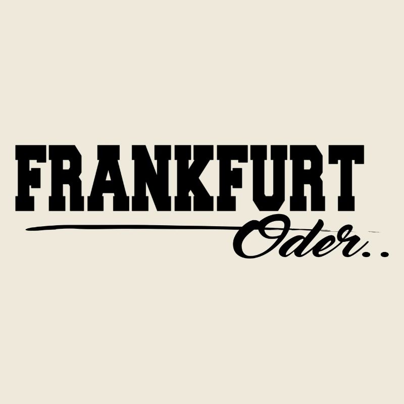 Frankfurt Oder Schriftzug