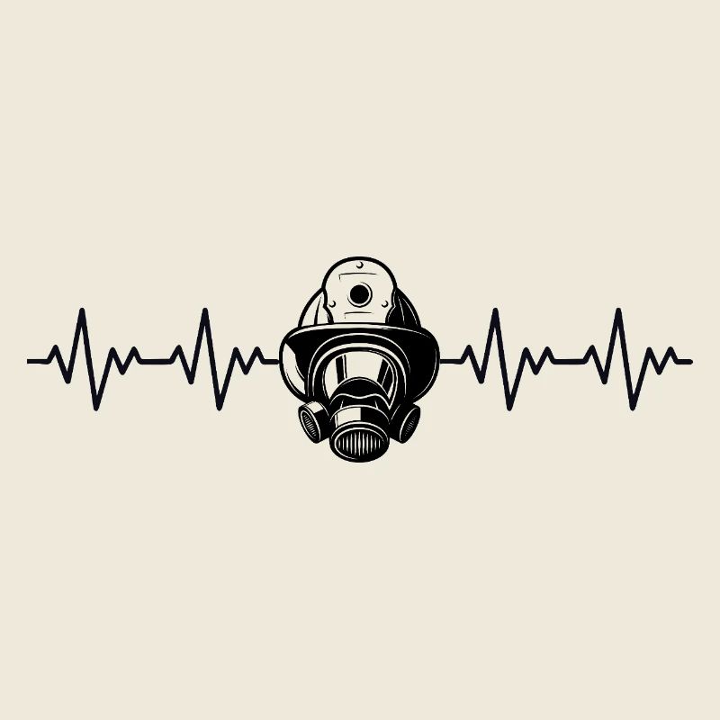 Pompier, pompier, pompier, ECG Battement de cœur