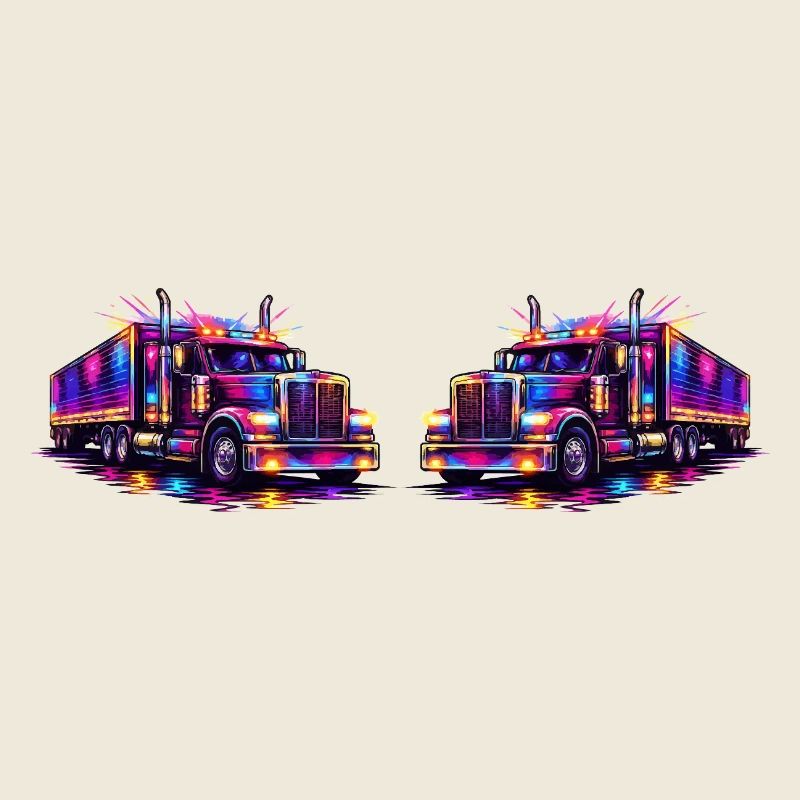 Camions néon