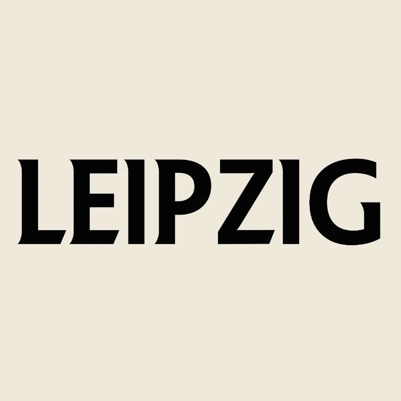 Leipzig – Allemagne Textdesign