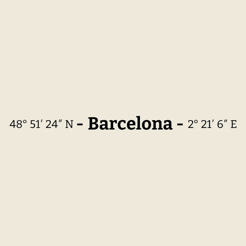 Coordonnées Barcelone