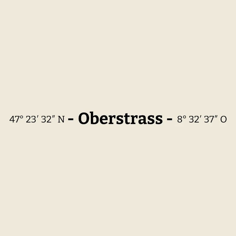 Coordinates Kreis 6 Oberstrass Zürich