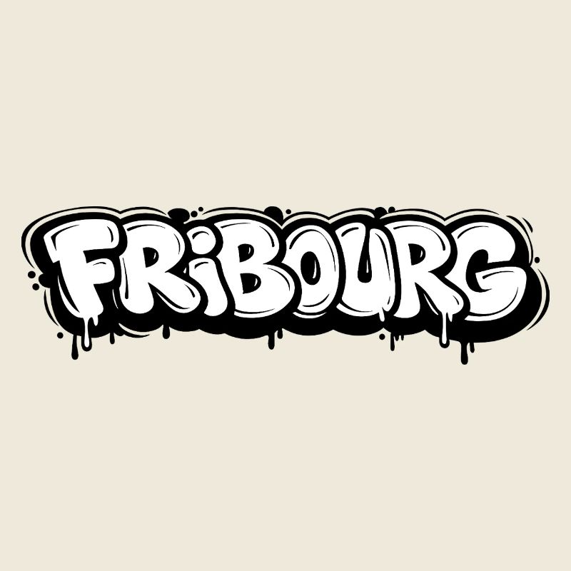 Fribourg Bubble Graffiti