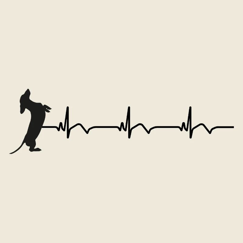 Dackel EKG Herzschlag