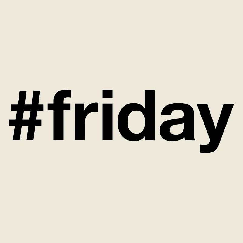 FREITAG Hashtag vendredi
