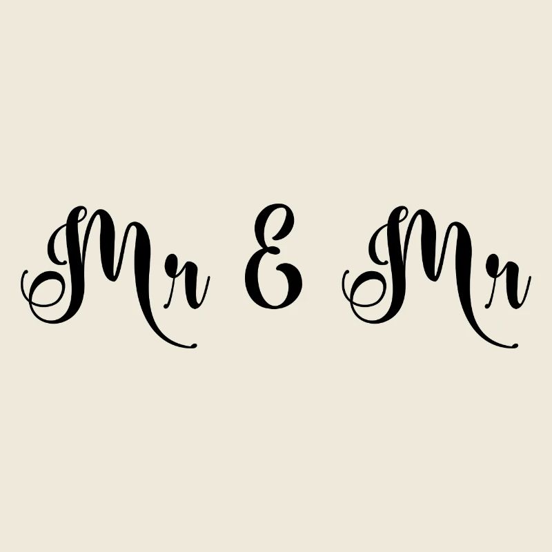 Mr & Mr Hochzeit Design