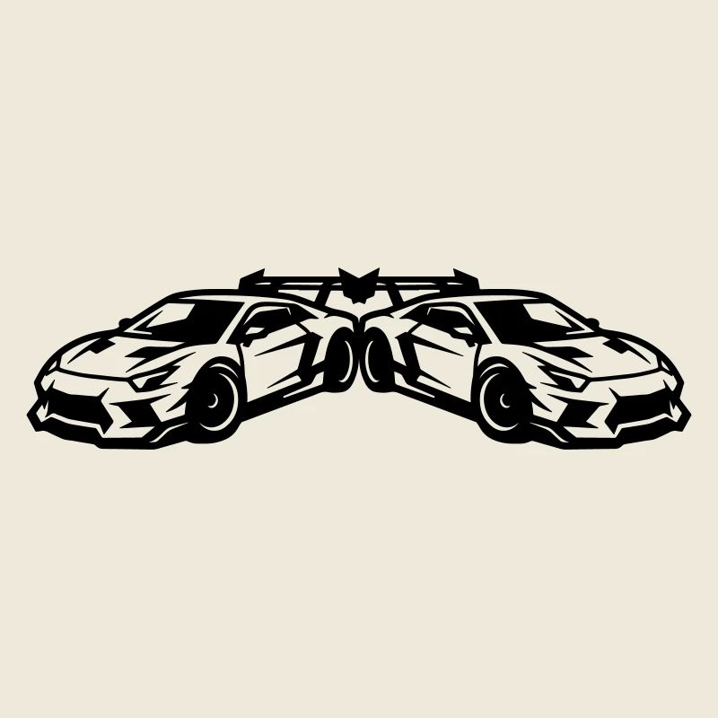 Auto Tuning Sportwagen 
